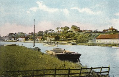 Reedham, from Railway Bridge by English Photographer